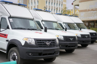 10 новых автомобилей скорой помощи доставили на Чукотку
