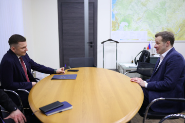 Павел Каргаполов встретился с заместителем председателя Правительства Нижегородской области Дмитрием Старостиным