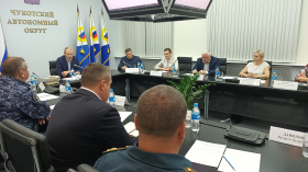 На Чукотке прошло первое заседание оперативного штаба по вопросам безопасности