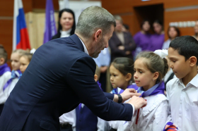 В столице Чукотки состоялось торжественное посвящение первоклассников в «Орлята России»