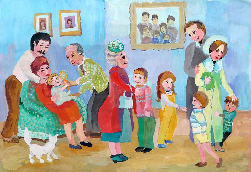 В России дан старт Всероссийского конкурса рисунка «Моя семья, моя Россия»