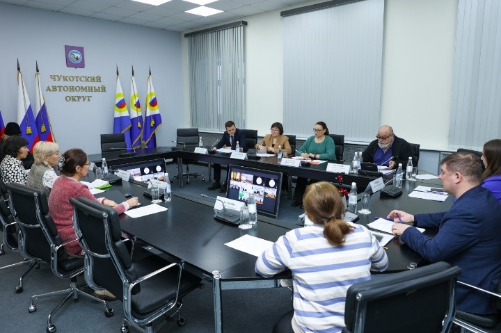 Уполномоченный по правам человека приняла участие в заседании Рабочей группы по вопросам гармонизации межэтнических отношений в Чукотском АО