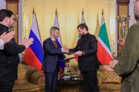 Чукотка и Чеченская Республика подписали соглашение о сотрудничестве