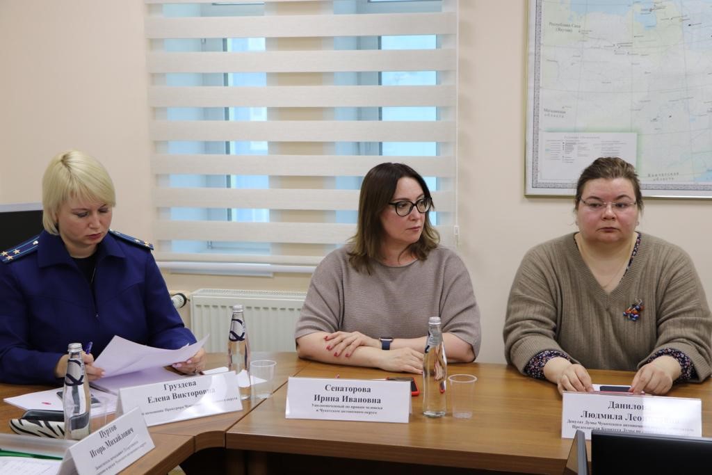 Уполномоченный по правам человека в Чукотском автономном округе приняла участие в круглом столе