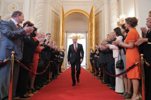 Губернатор Чукотки Роман Копин принимает участие в инаугурации Президента РФ Владимира Путина