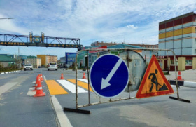 Работы по ремонту дорог продолжаются в Анадыре в рамках нацпроекта 