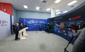 Владимиру Путину представили интерактивную презентацию результатов развития Дальнего Востока