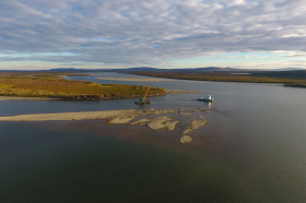 На реке Омолон определены границы водоохраной зоны и границы прибрежной защитной полосы