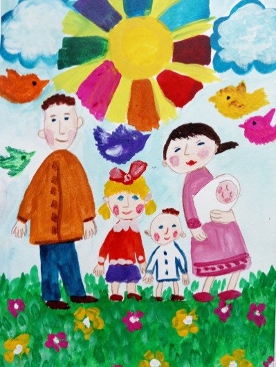 Чукотка принимает участие во Всероссийском конкурсе рисунка «Моя семья, моя Россия»