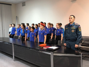 Торжественная церемония посвящения в кадеты прошла в Анадыре